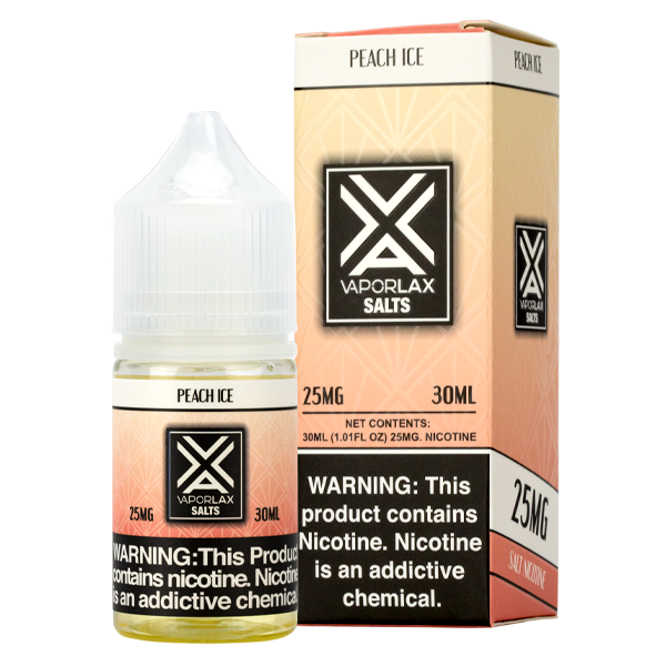 Peach Ice Vaporlax Salt