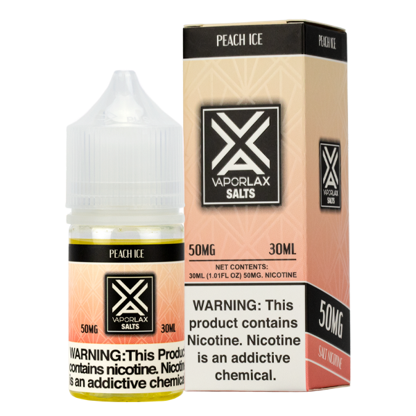 Peach Ice Vaporlax Salt