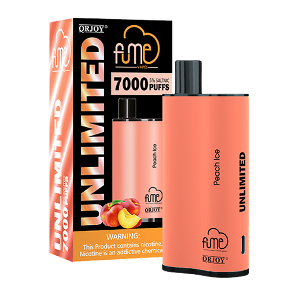 Peach Ice Fume Unlimited Vape Wholesale