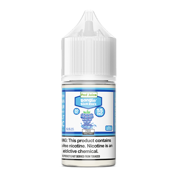 Bangin' Blue Razz Pod Juice E-liquid Wholesale