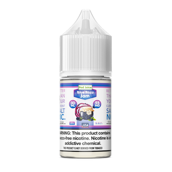 Blue Razz Jame Pod Juice E-Liquid Wholesale