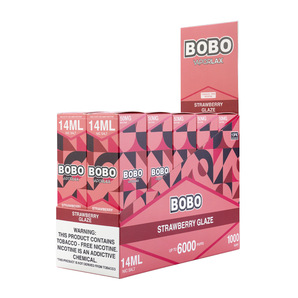 Strawberry Glaze BOBO Vape