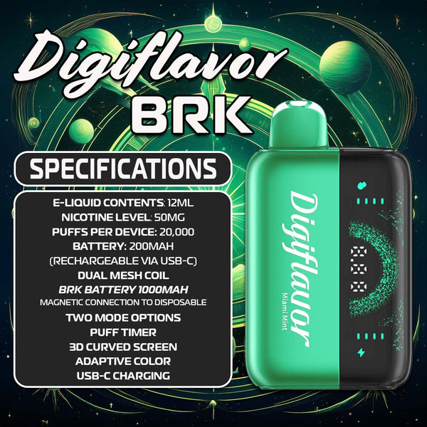 Digiflavor BRK specs