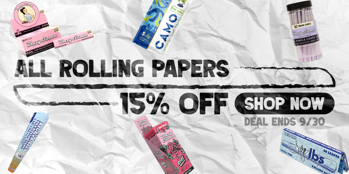 Rolling Papers Deals Banner