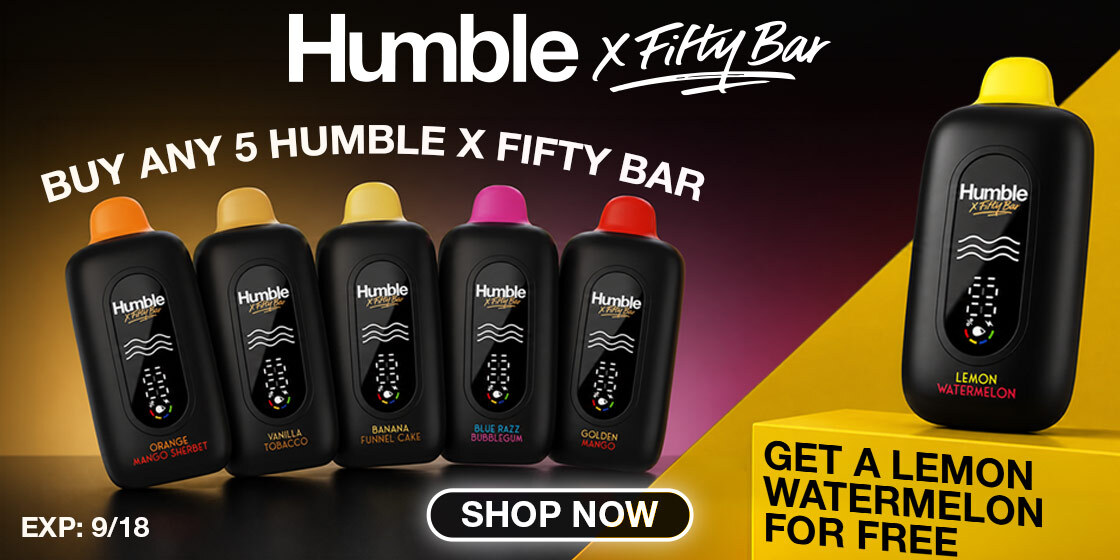 Buy 5 Get One Lemon Watermelon Humble Fifty Bar Deals Banner